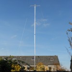Zwiepmast compleet